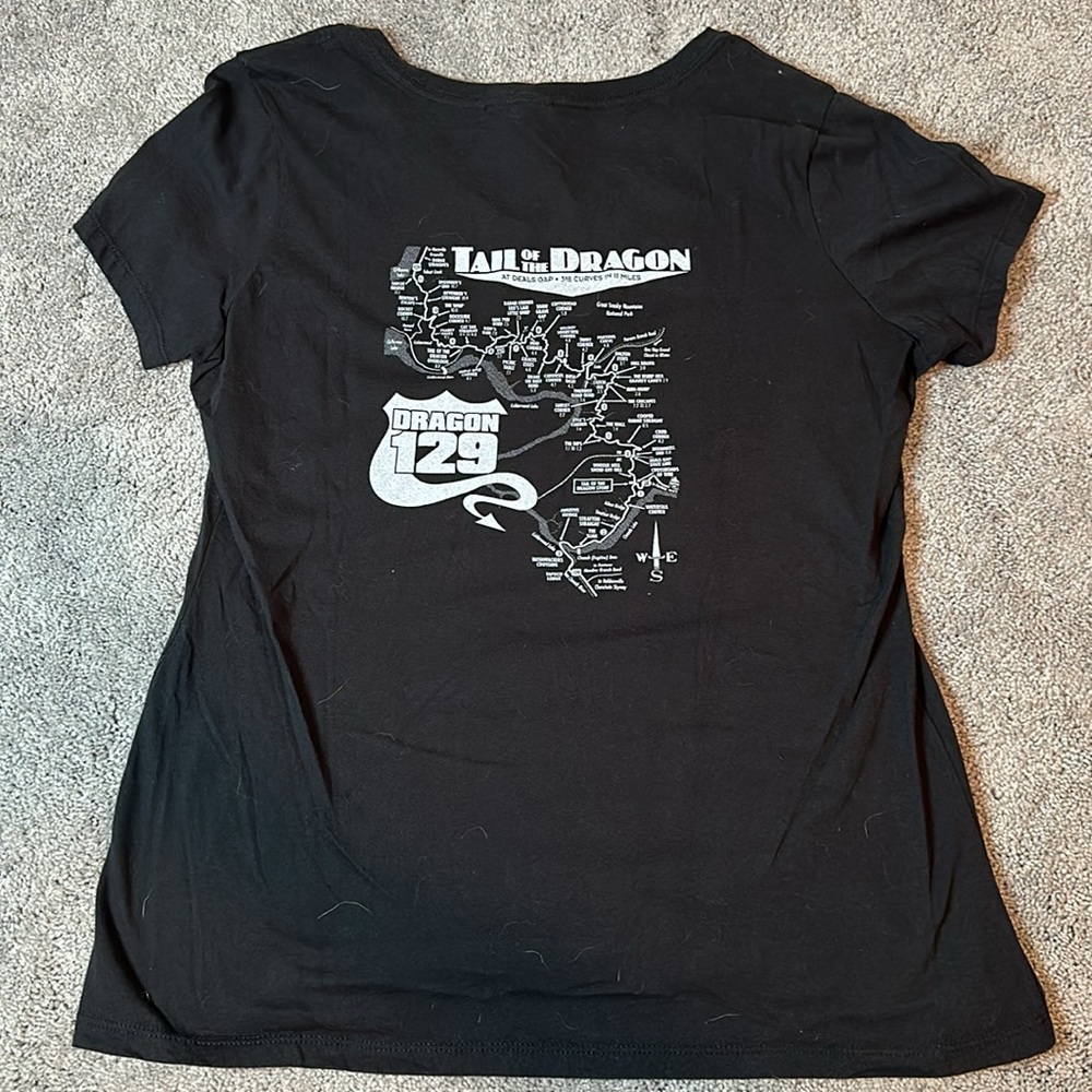 Tail of the dragon women’s tshirt - Picture 2 of 2